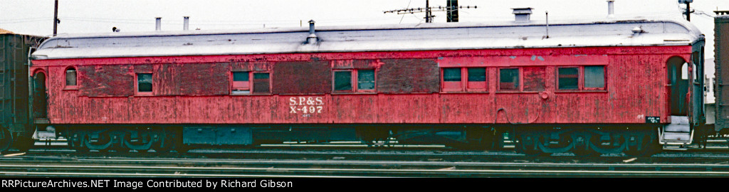 SP&S X-497 Passenger Car